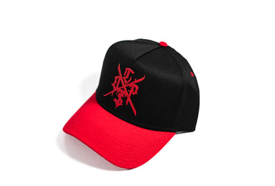 Hieroglyphic Cap - Black/Red