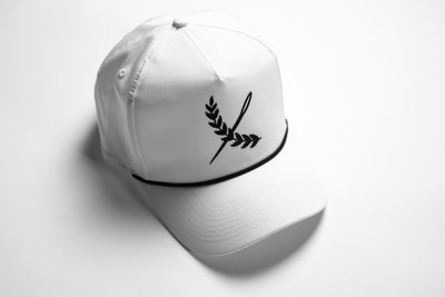 Contrast Hat - White