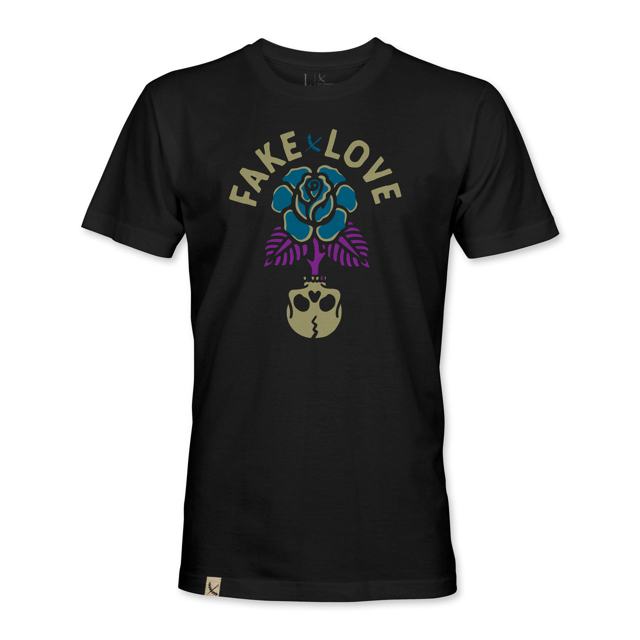 FAKE LOVE TEE - Black