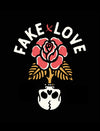 Fake Love Poster - Black