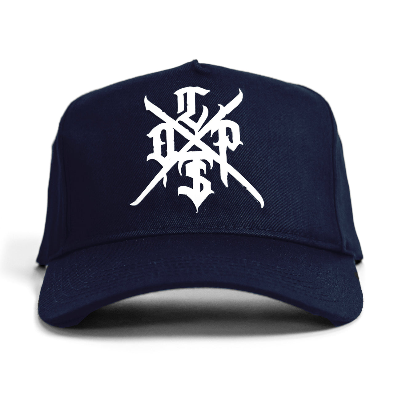 Hieroglyphic Cap - Navy / White