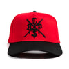 Hieroglyphic Cap - Red/Black