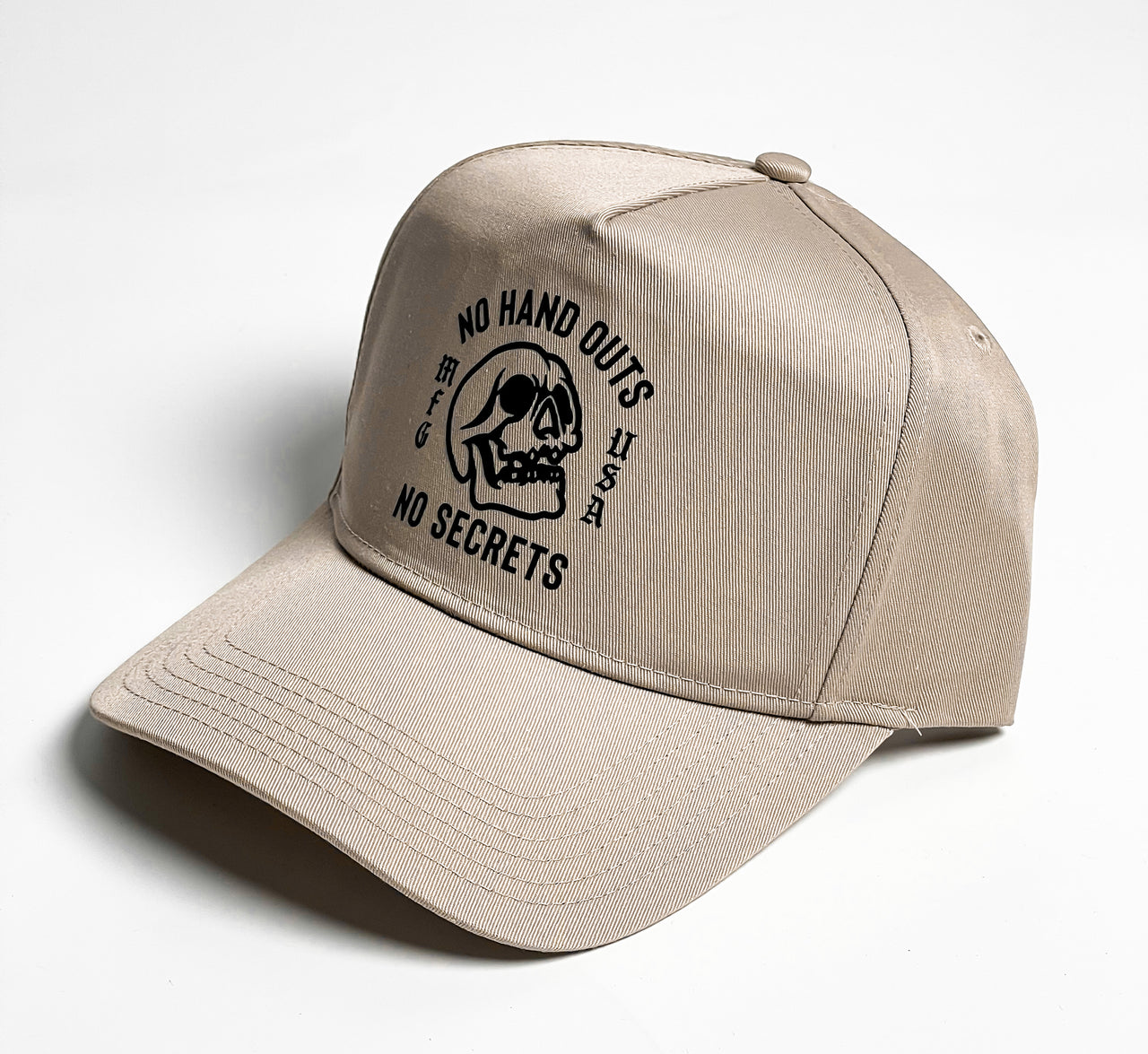 No Handouts Cap - Khaki