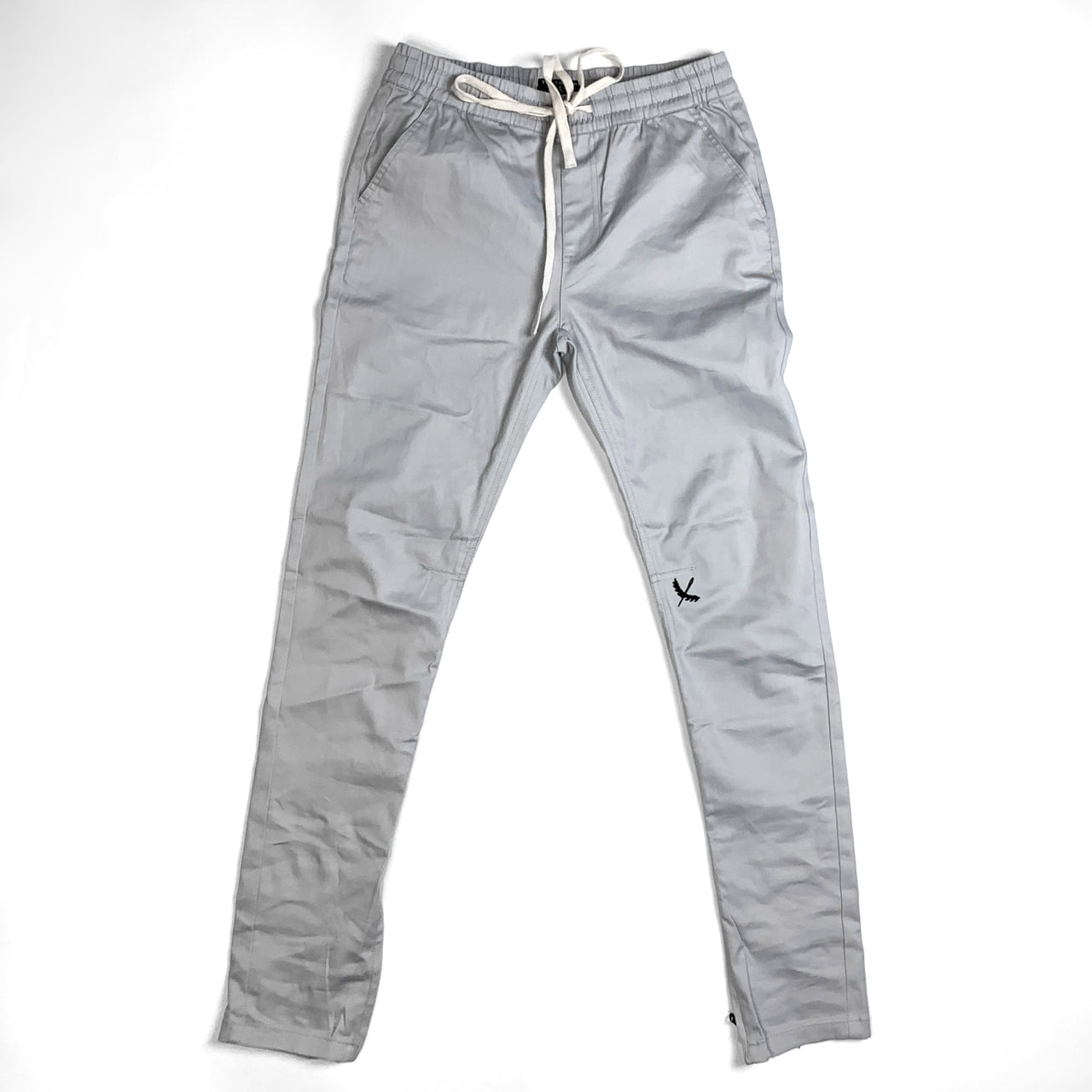 Premium Zip Closure Joggers - Grey