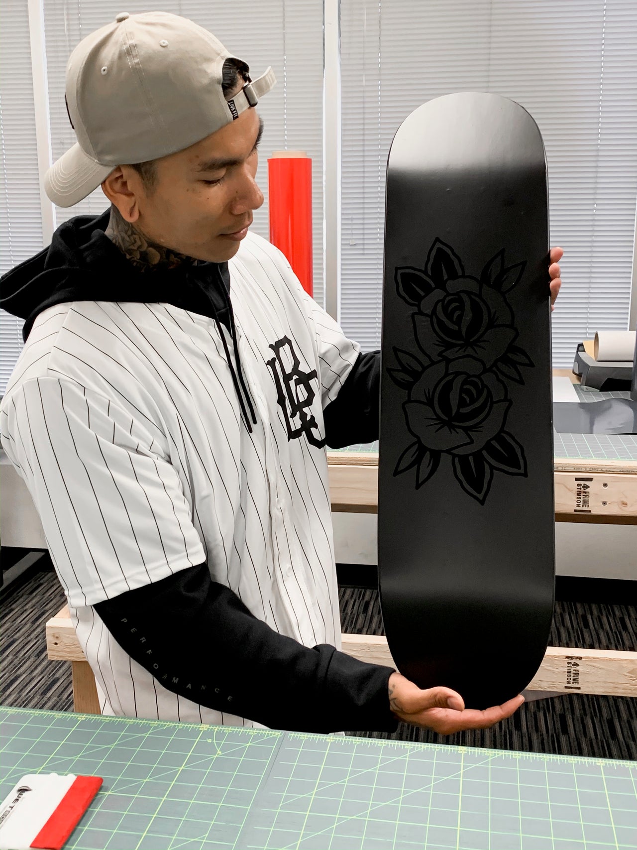 Rose Decal