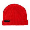 NEVER LOSE Knit Beanie- Red