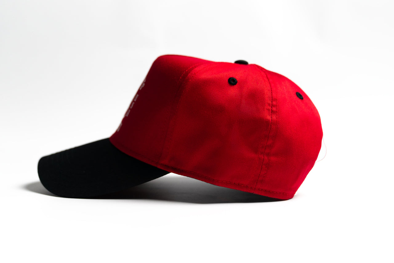 No Handouts Cap - Red / Black