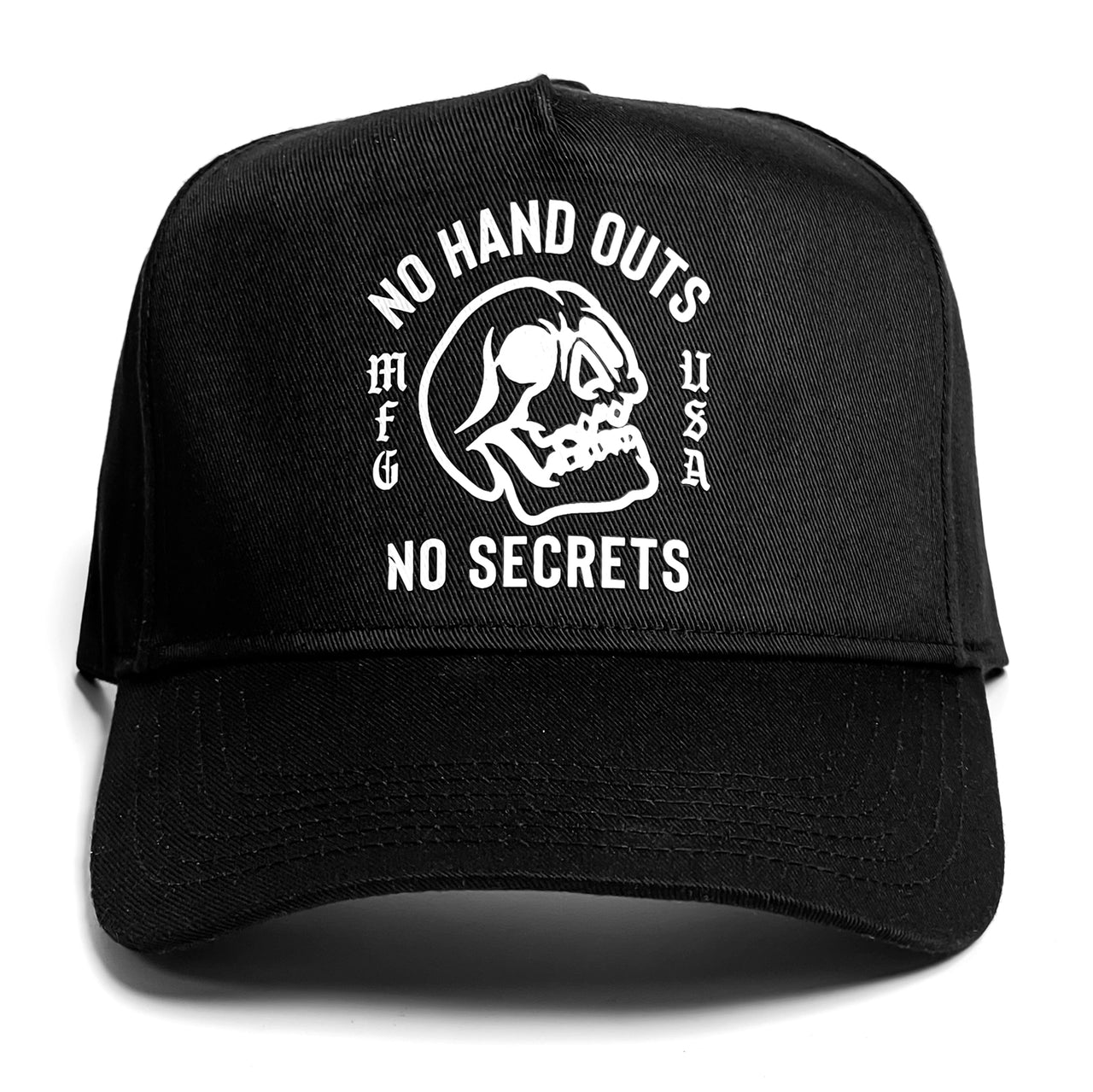 No Handouts Cap - Black