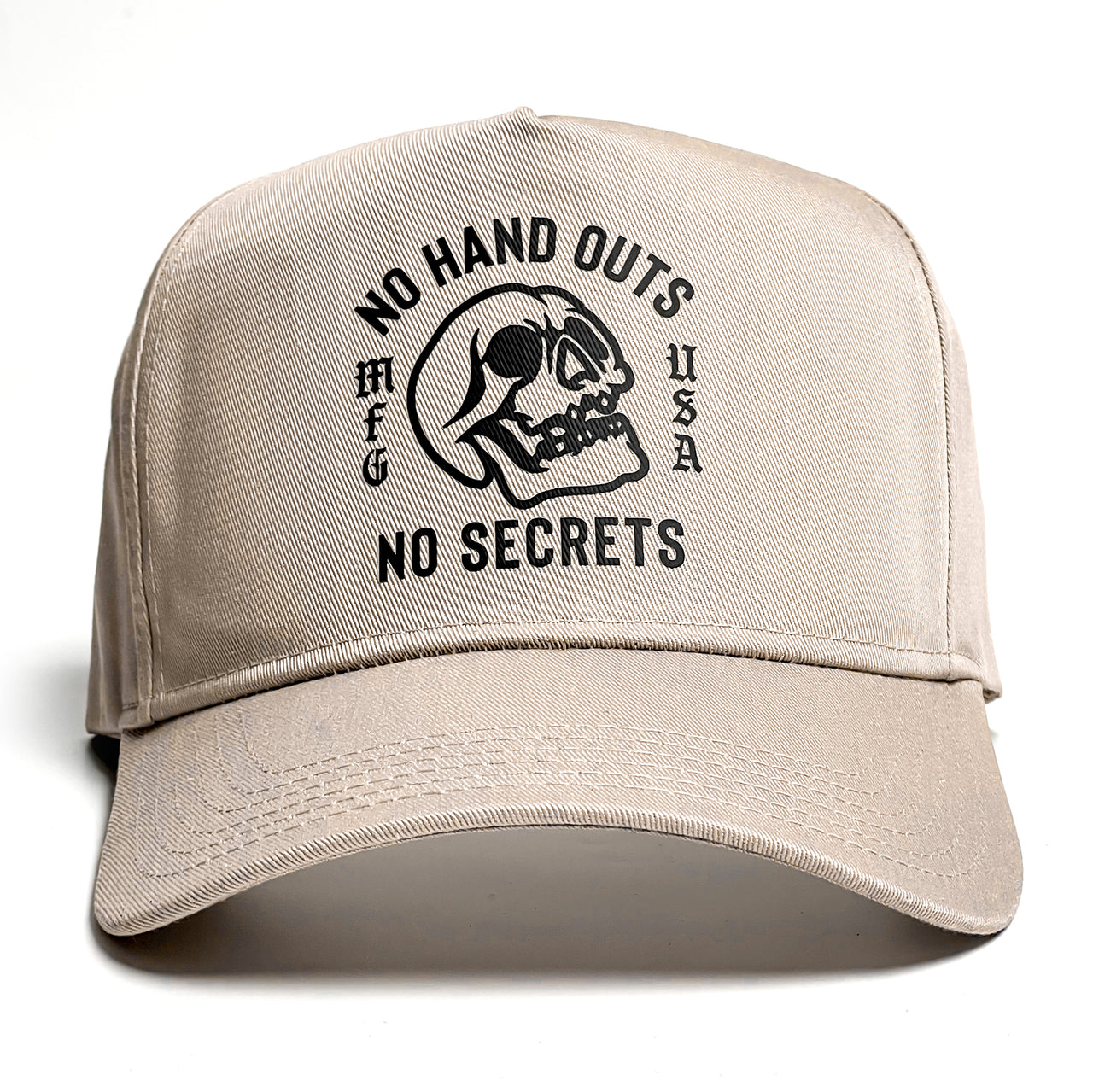 No Handouts Cap - Khaki