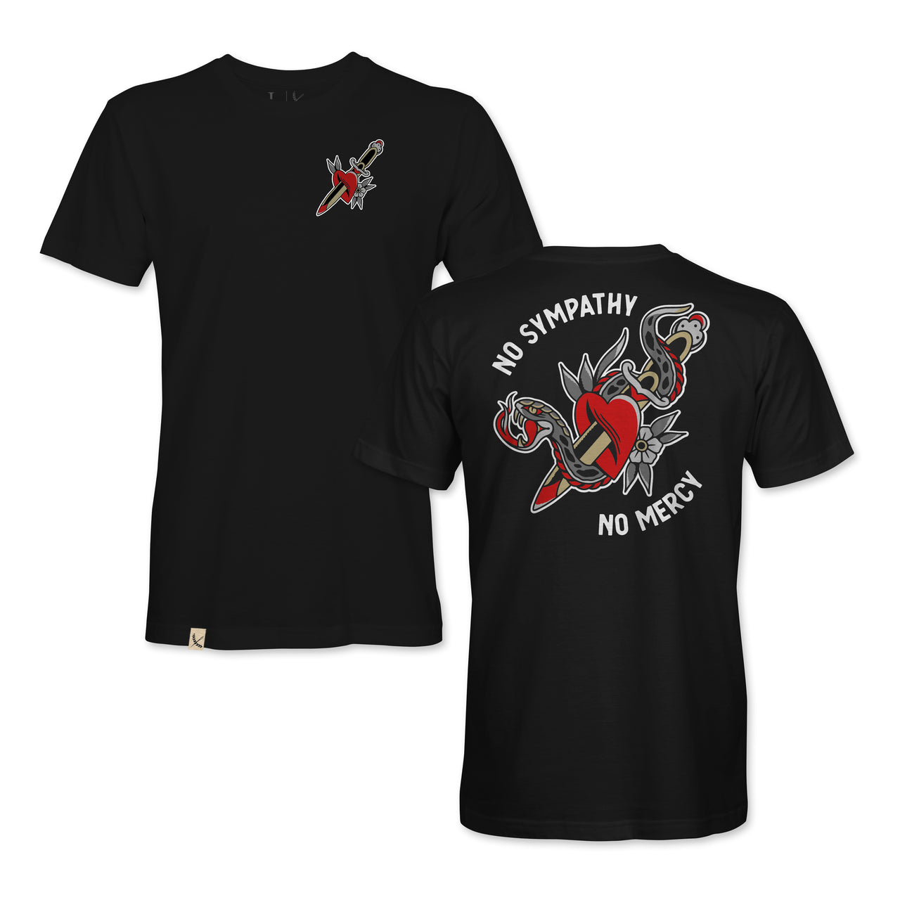 No Mercy Tee - Black / Grey