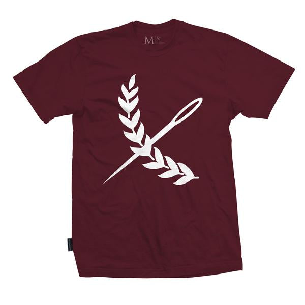 Oversized Imperial Tee - Burgundy