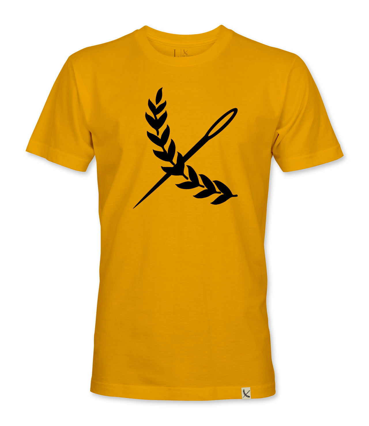 OVERSIZED IMPERIAL TEE - GOLD/BLACK