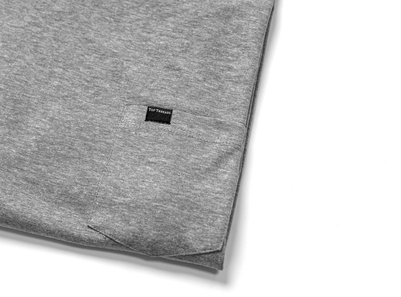 Pocket Tee V2 - Grey/Black