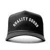 Quality Goods Cap - Black / White