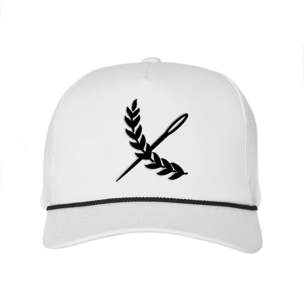 Contrast Hat - White