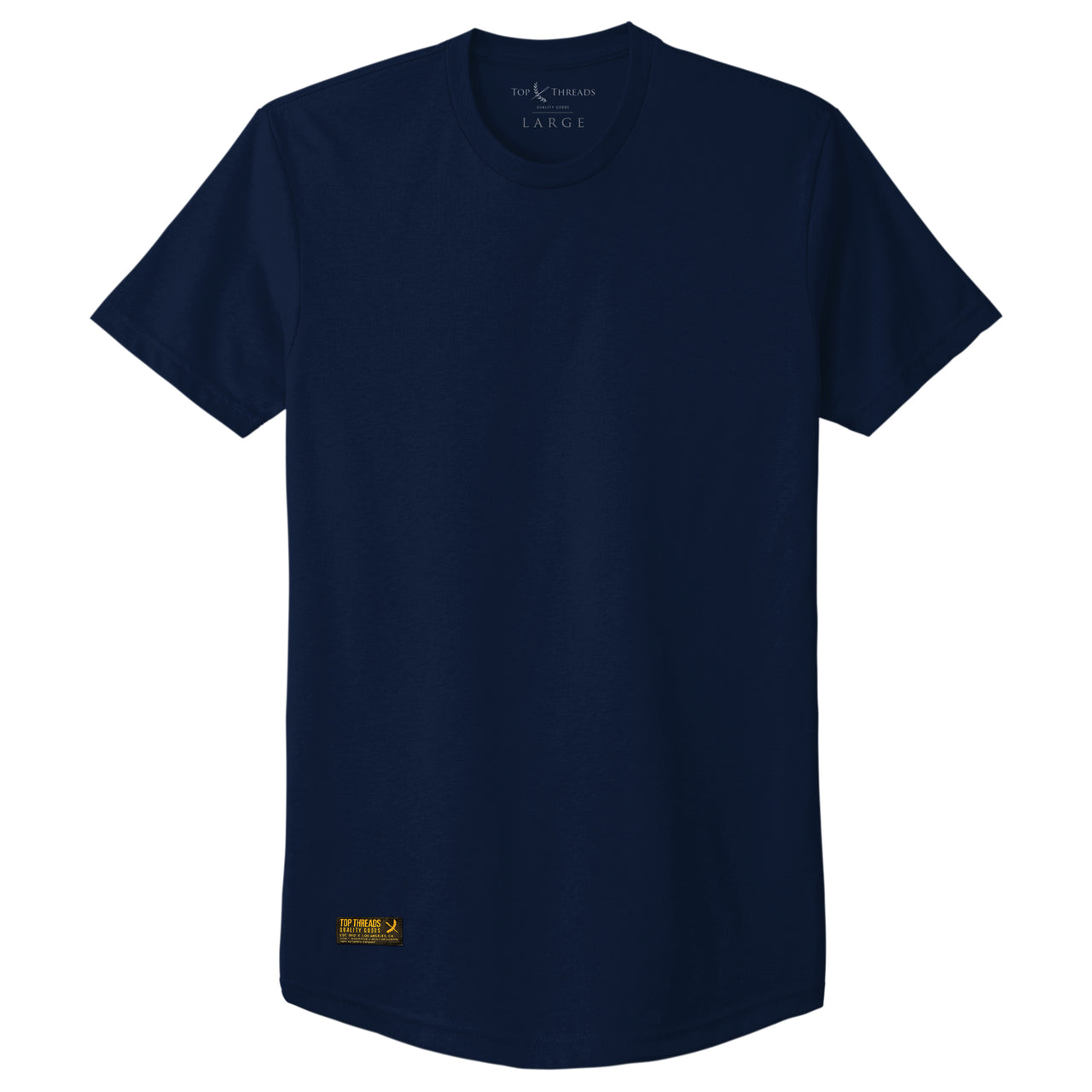 Drift Scallop Tee- Navy