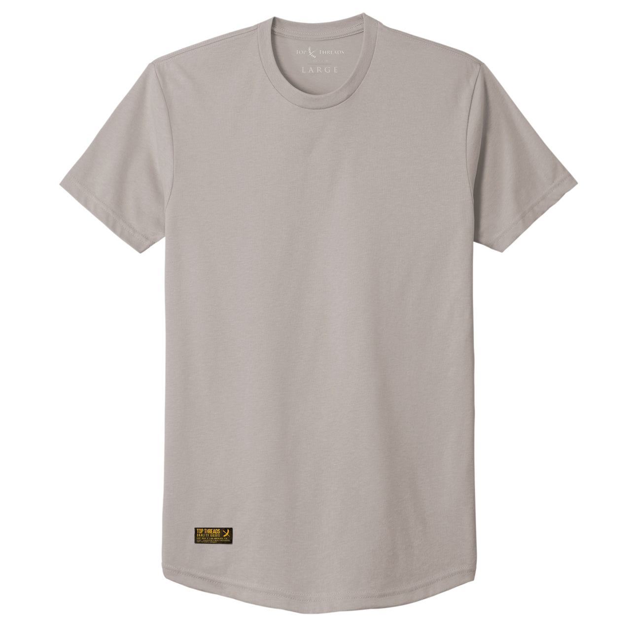 Drift Scallop Tee- Silver