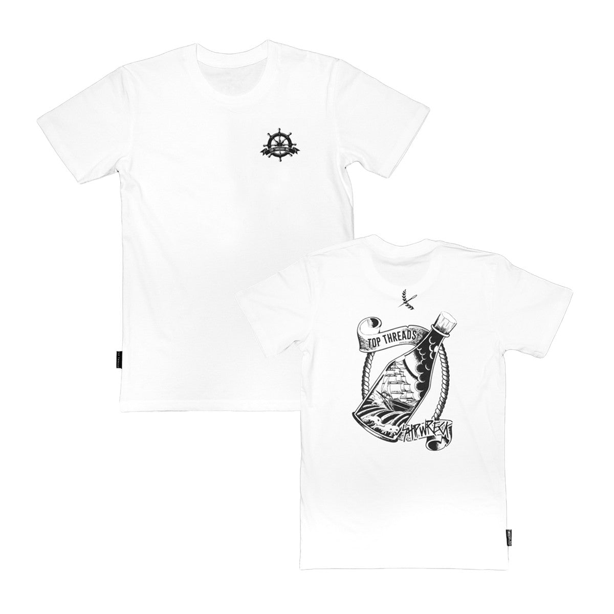 Shipwreck Tee - White