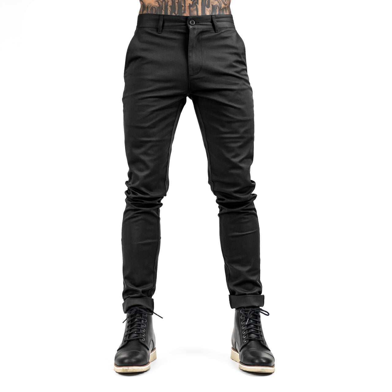 Slim Chinos - Black
