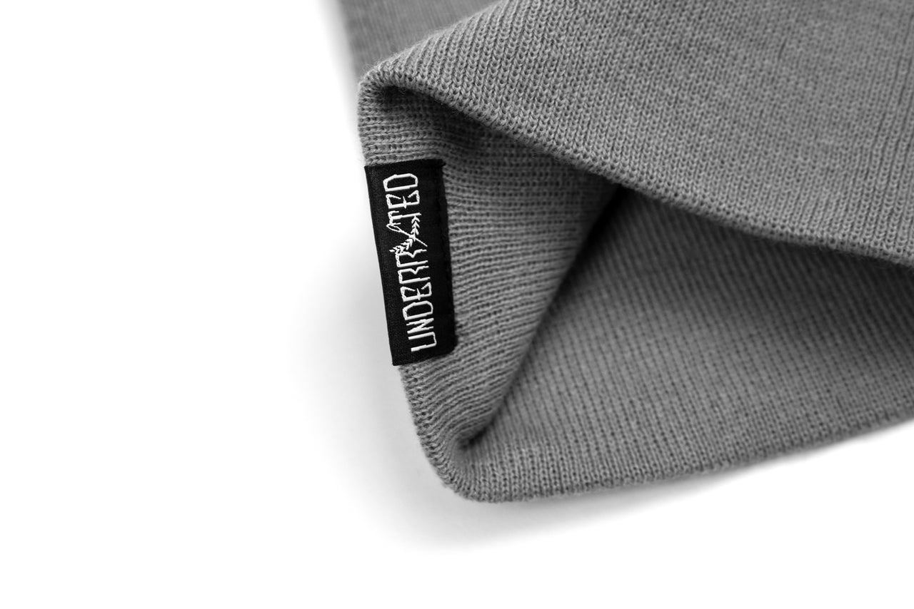 Underrated Beanie Label