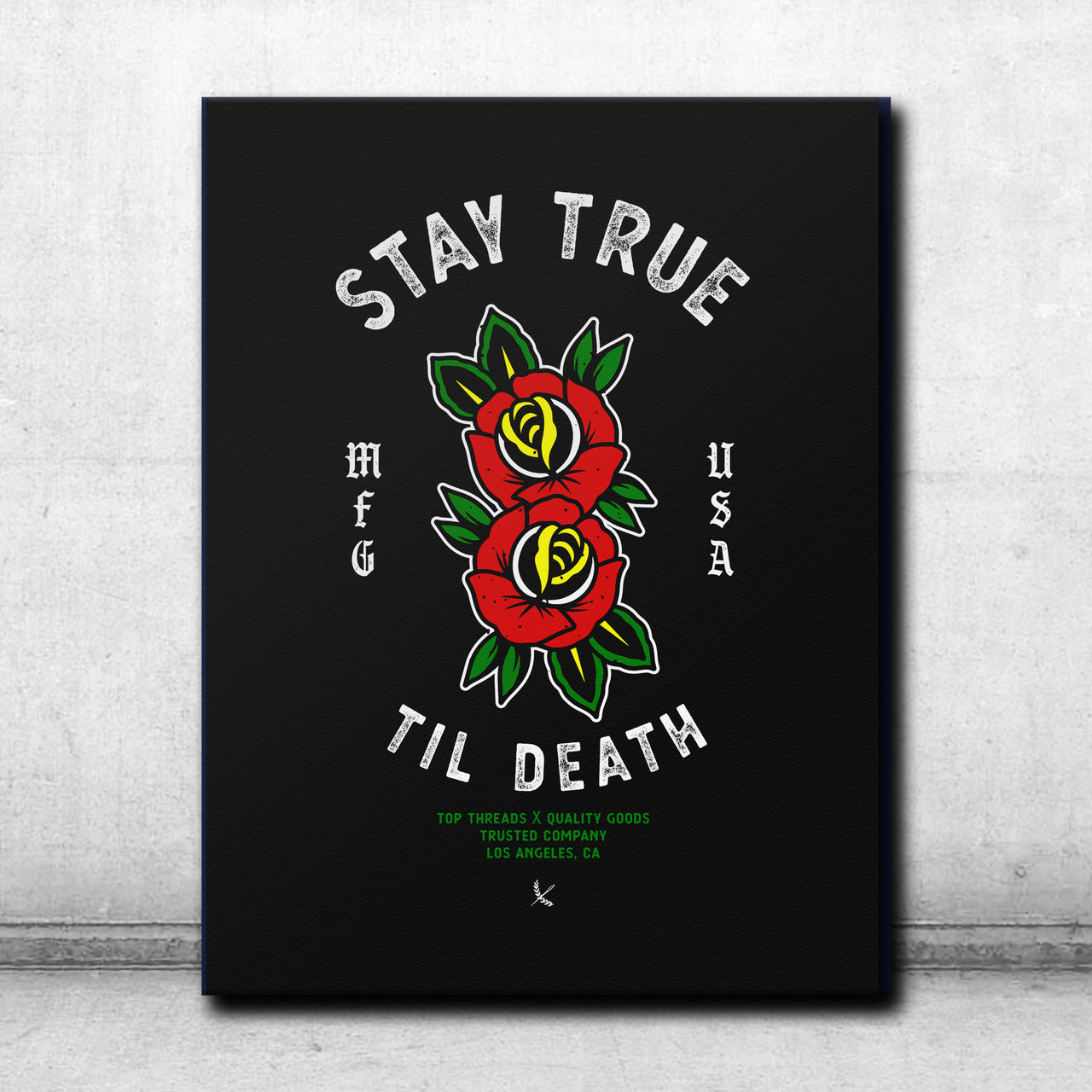 Stay True Canvas - La Raza