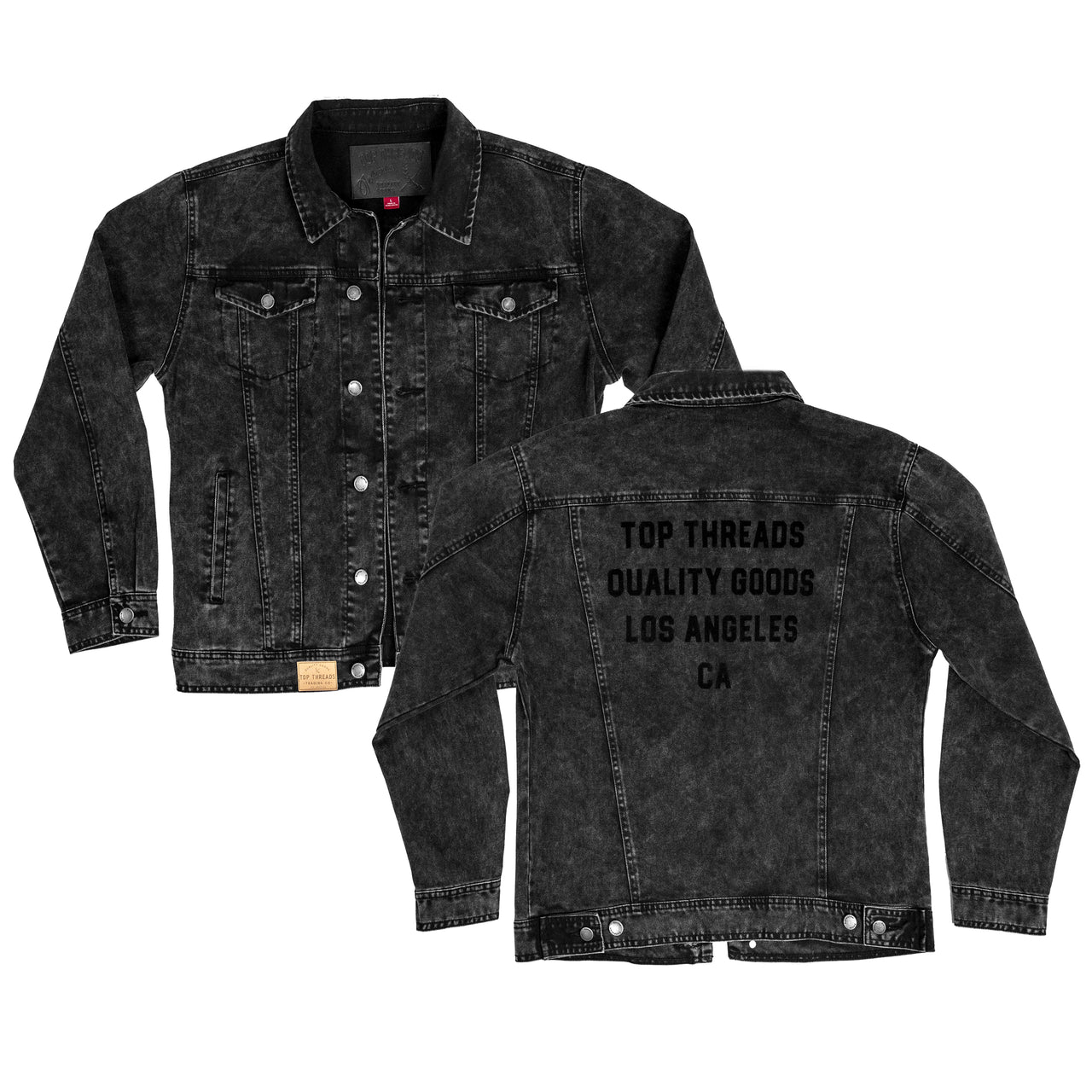 Vintage Jean Jacket - Black
