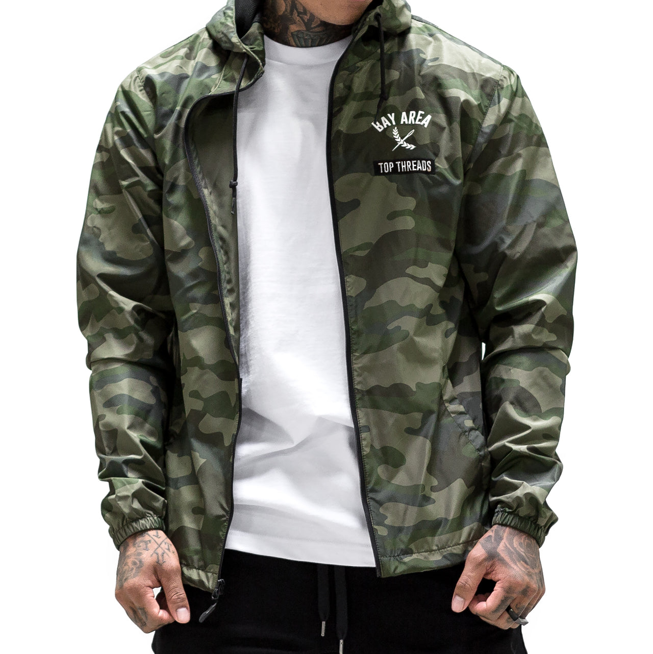 Bay Area Windbreaker - Camo