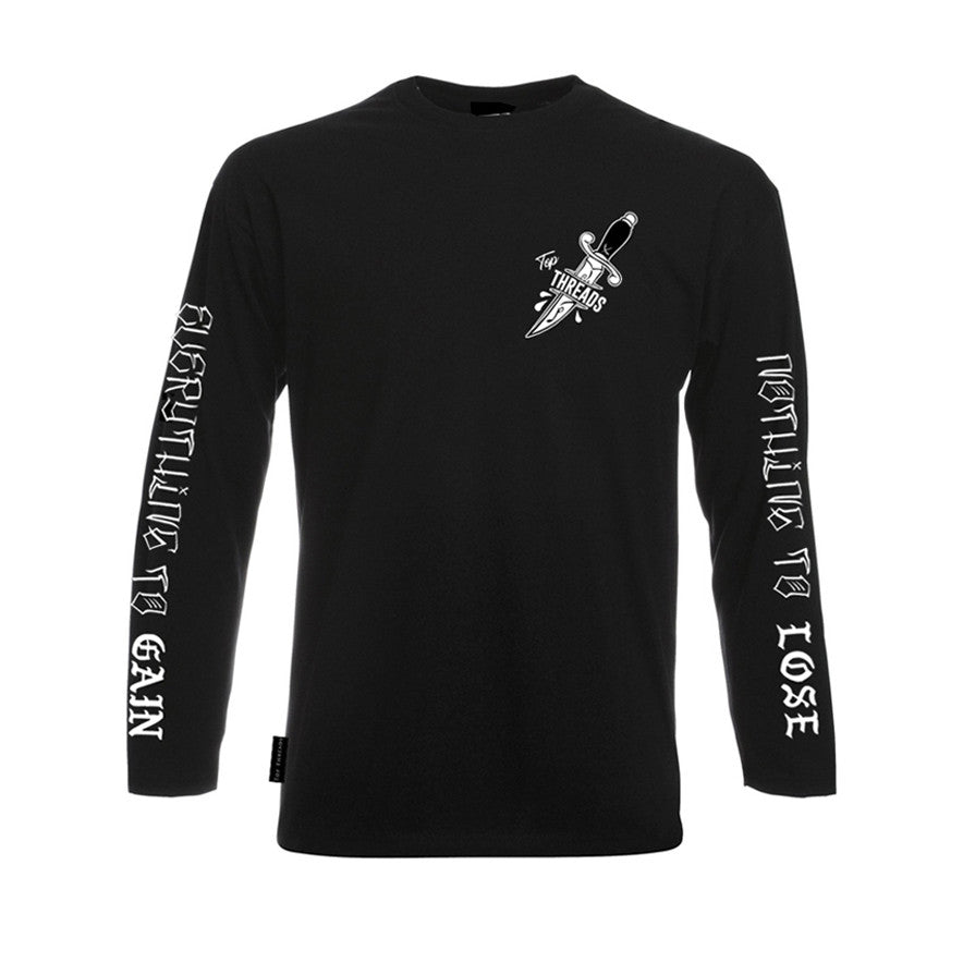 Dagger Long Sleeve- Black