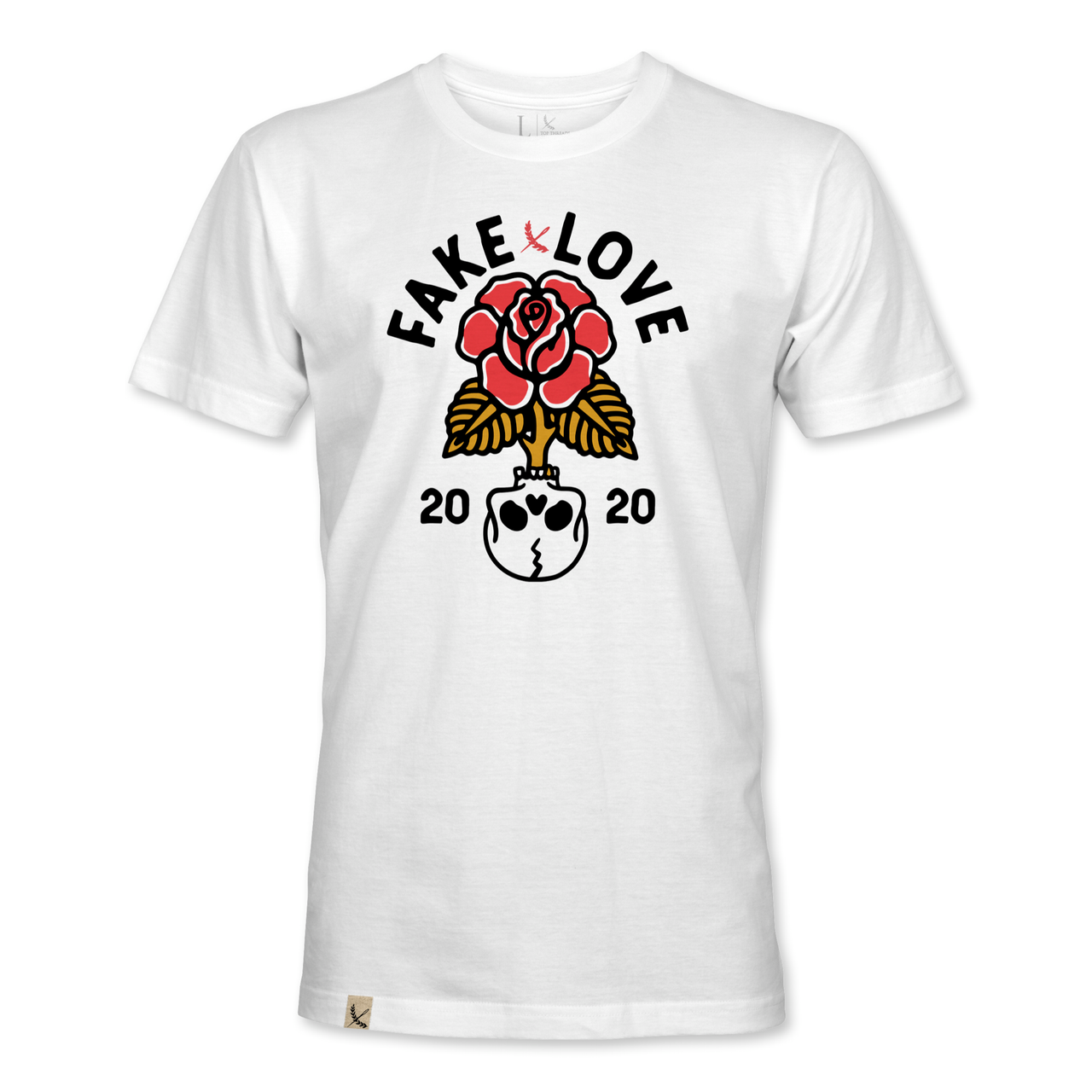 FAKE LOVE TEE - White