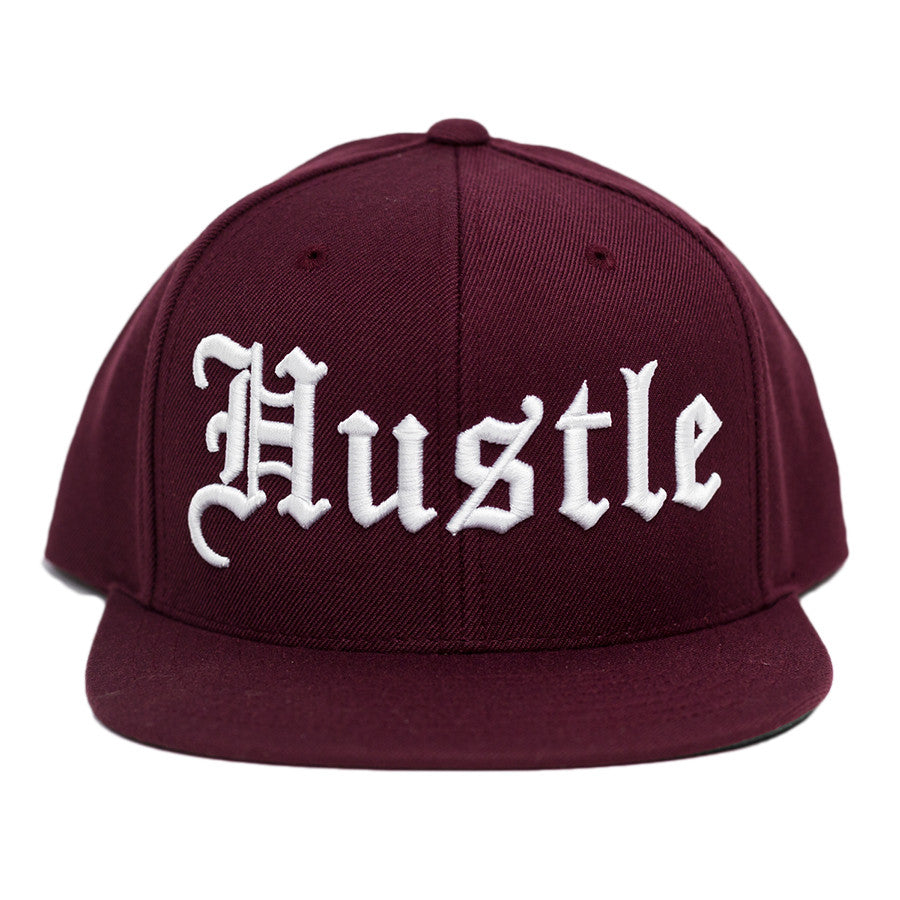HUSTLE - BURGUNDY
