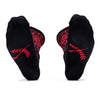 Paisley Socks - Black/Red