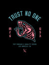 Trust No One Poster - Pink/Teal