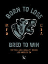 Bred To Win Poster - Black