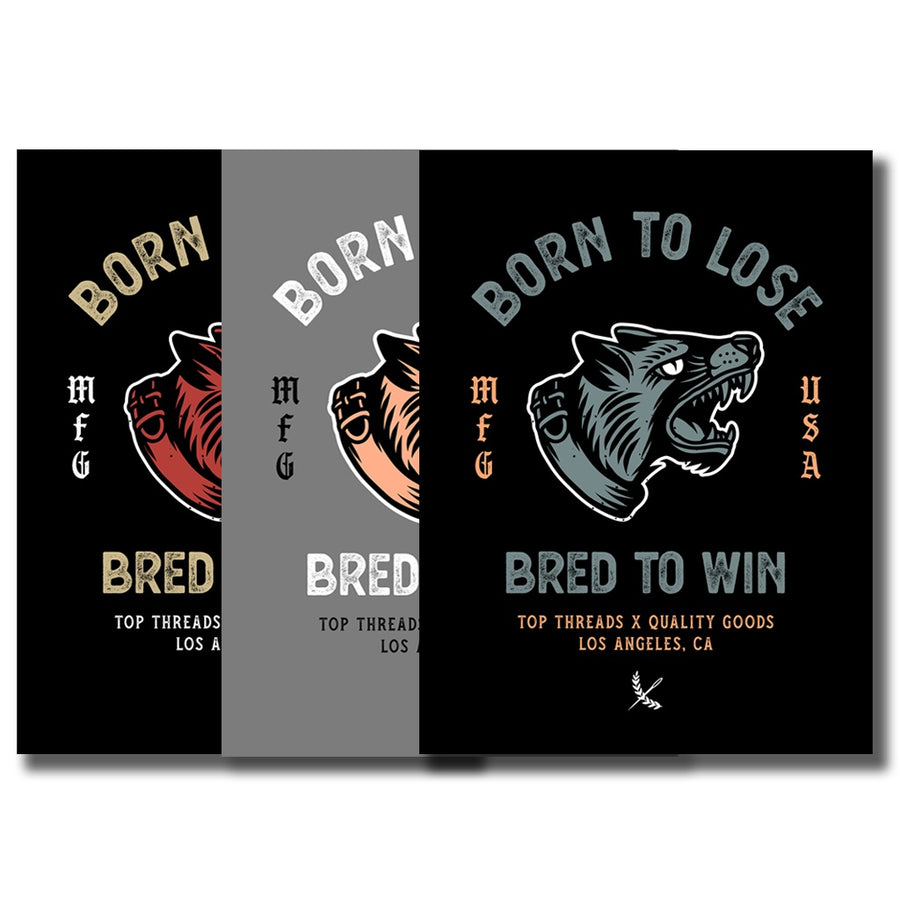 Poster Bundle - Bred To Win
