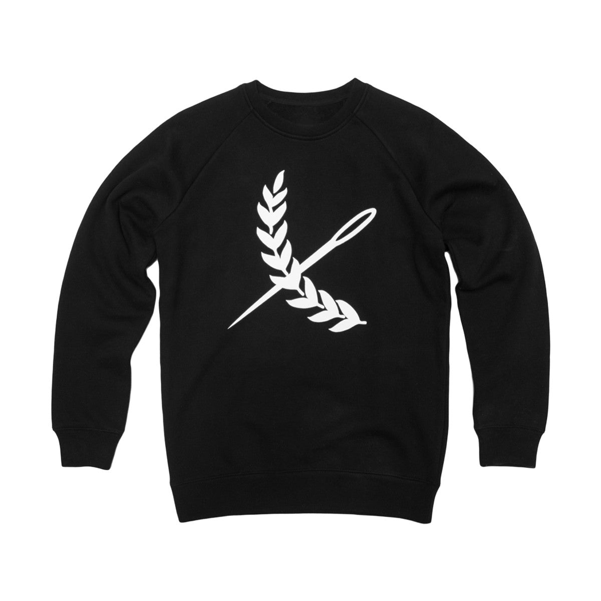 Logo Crew Neck- Black