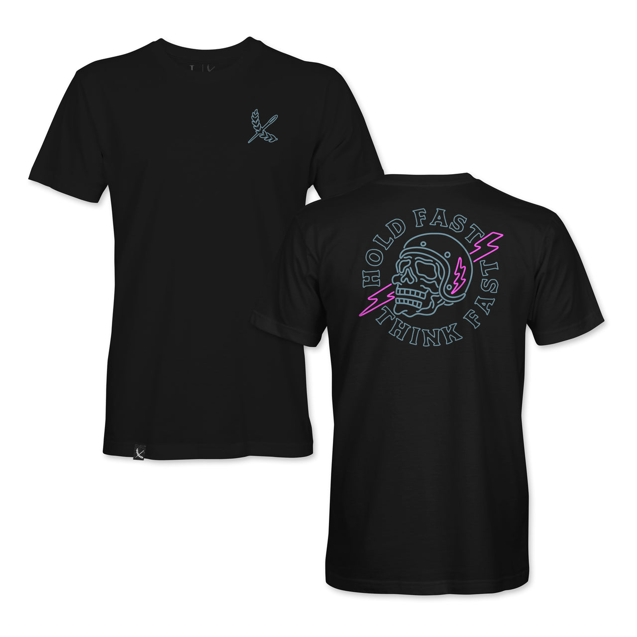 Hold Fast Tee - Black / Purple