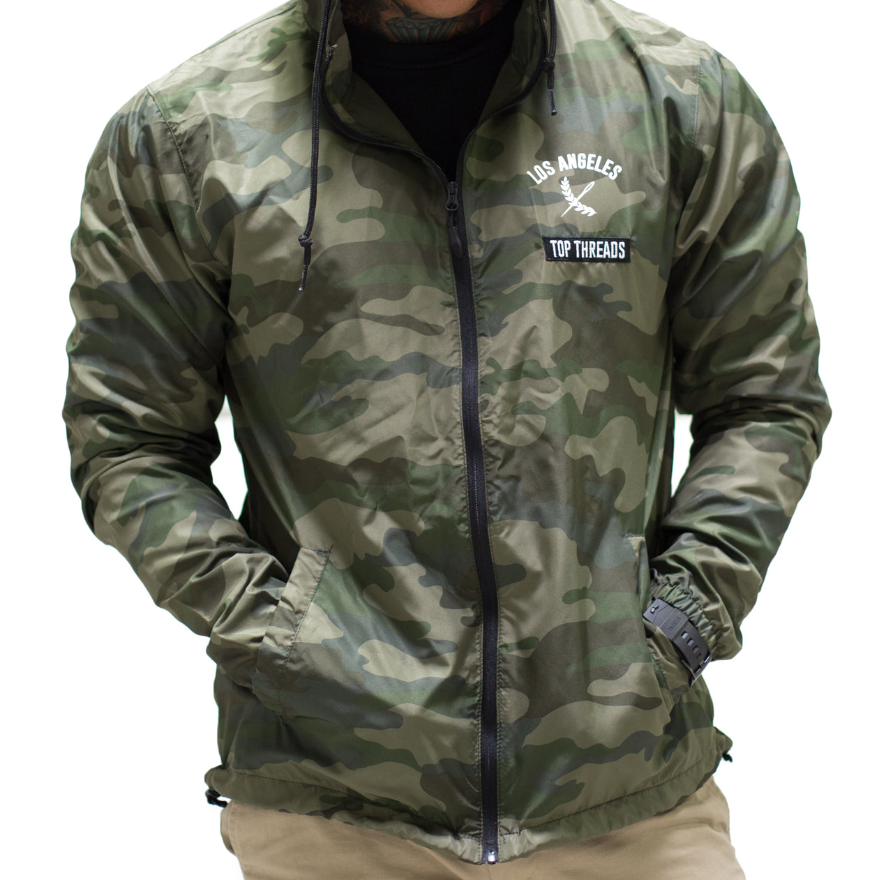 Los Angeles Windbreaker - Camo