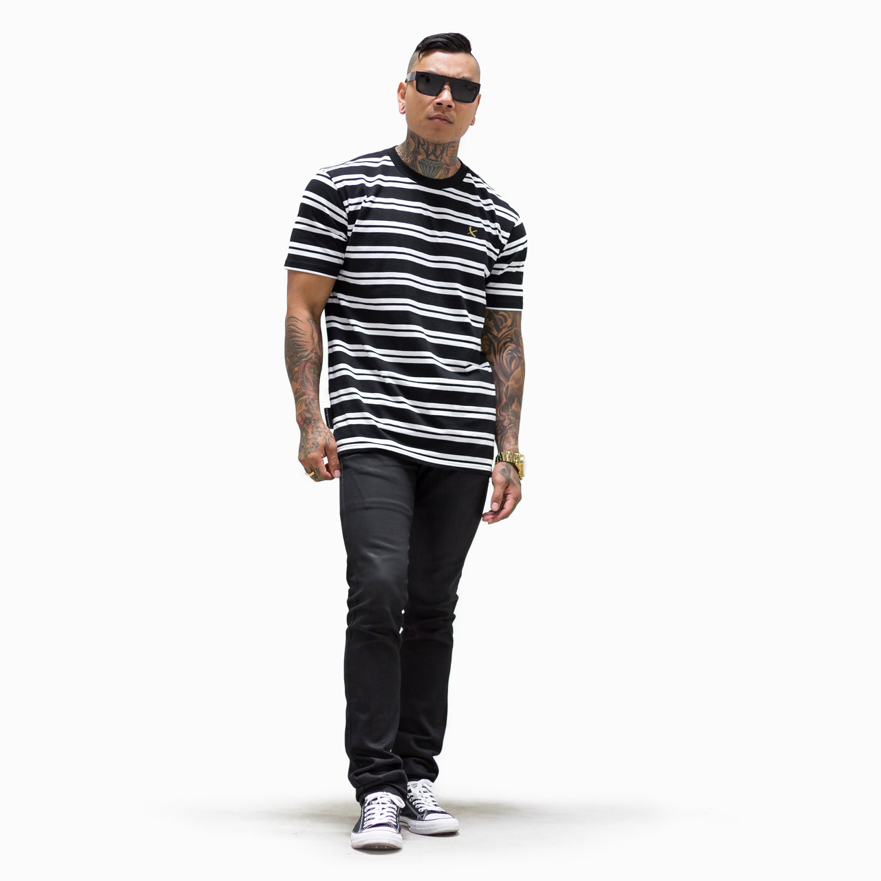 West Coast Tee - Navy / White