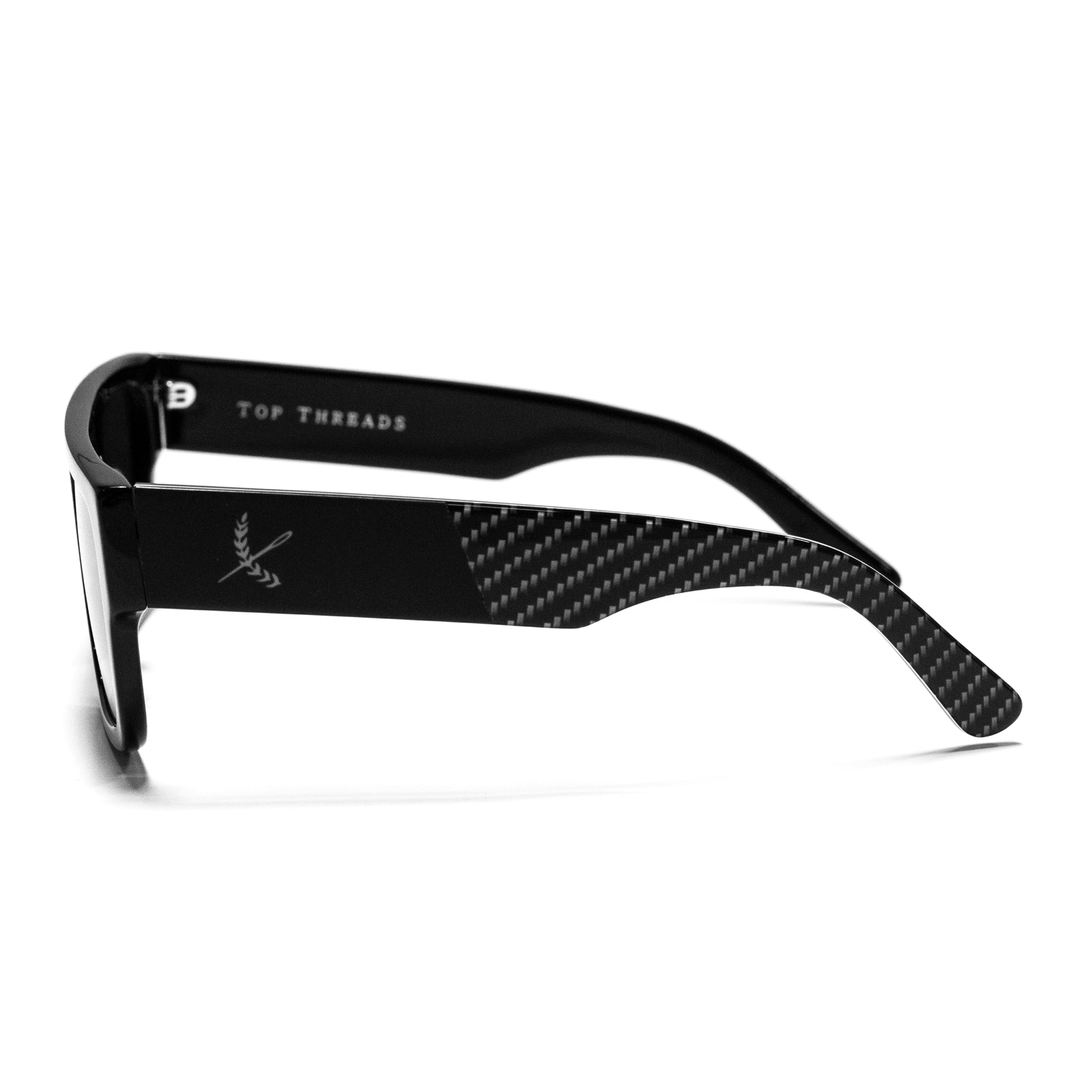 Balenciaga SWIFT ROUND SUNGLASSES IN CARBON