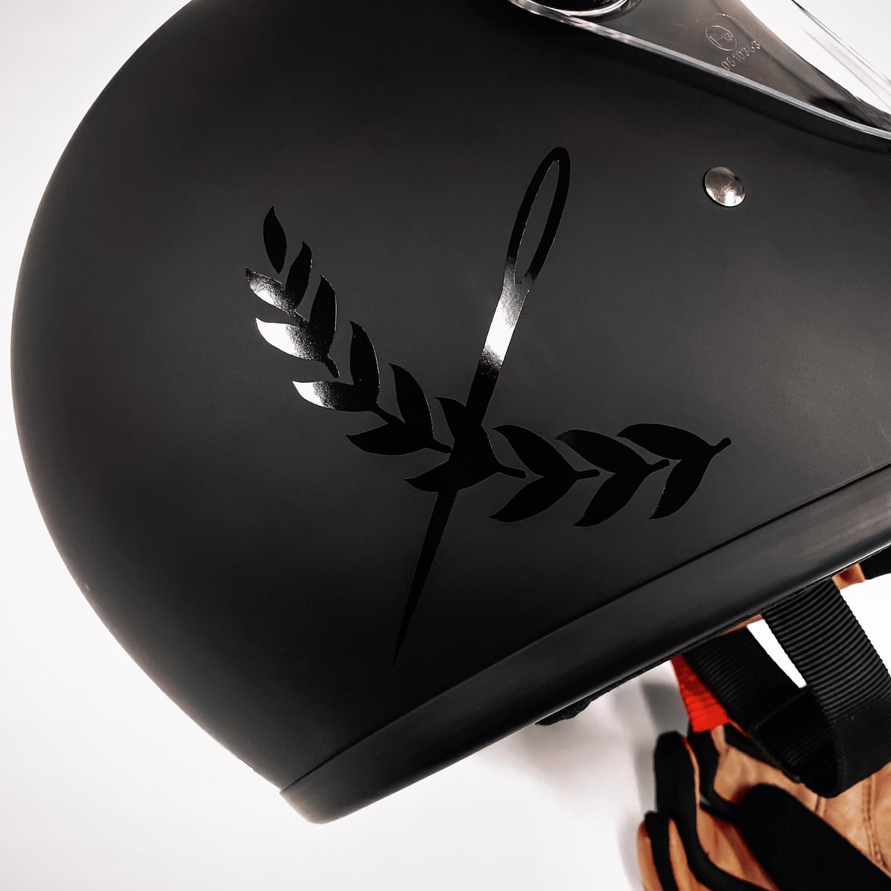 3.5" Imperial Decal- Black