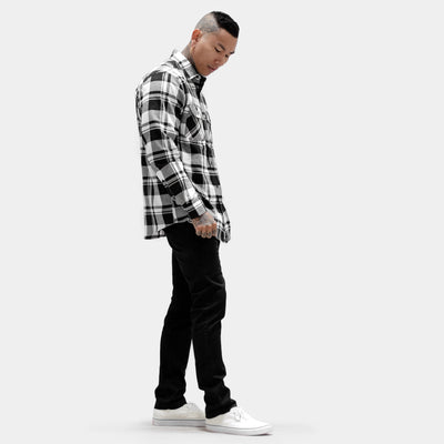 Imperial Flannel - Black / White