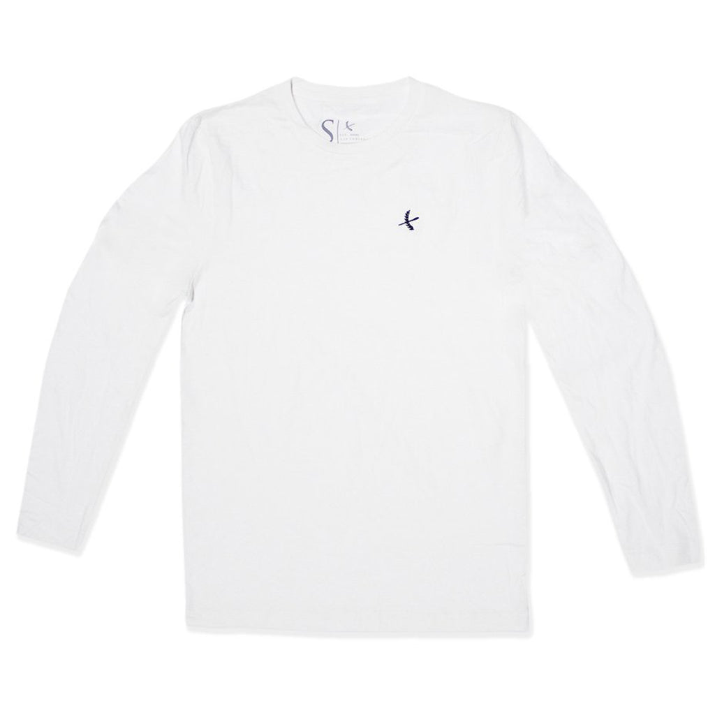 Imperial Long Sleeve- White/ Black